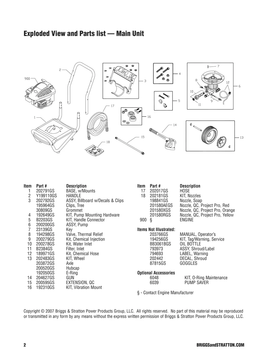 BRIGGS AND STRATTON, 020318, IPL.2